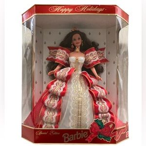 1997 Holiday Barbie Vintage Collectible Doll New in Box